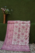 Rose Garden Hand-Block Printed Pure Cotton Summer Dohar 60x90