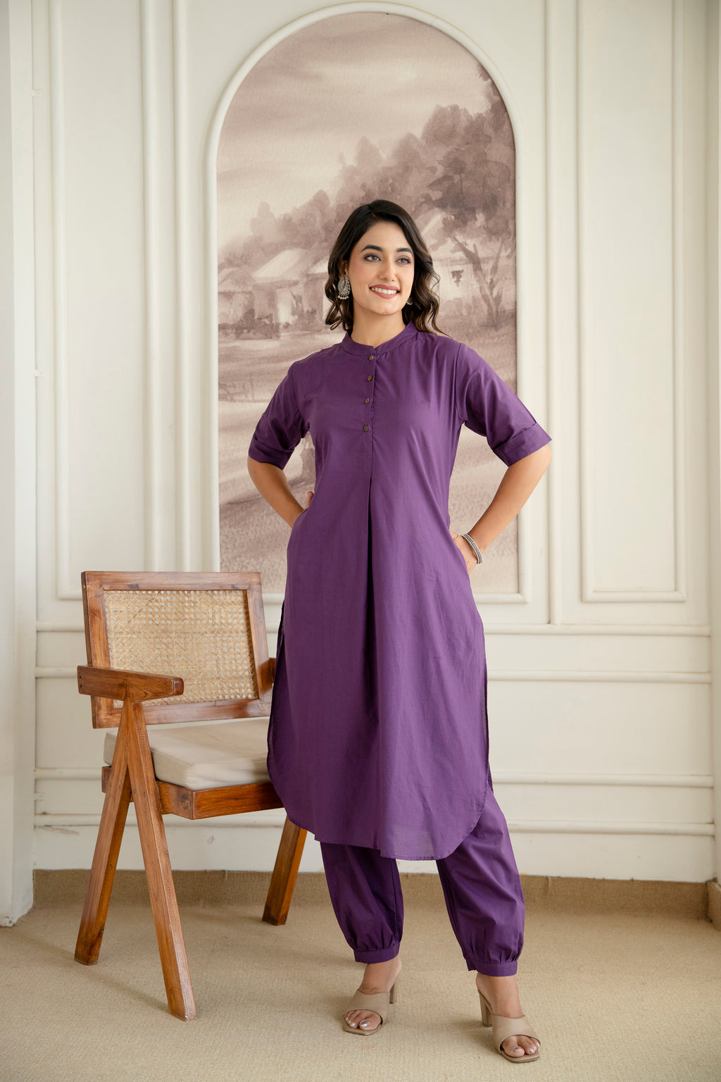 Timeless Pure Cotton Salwar Suit Set