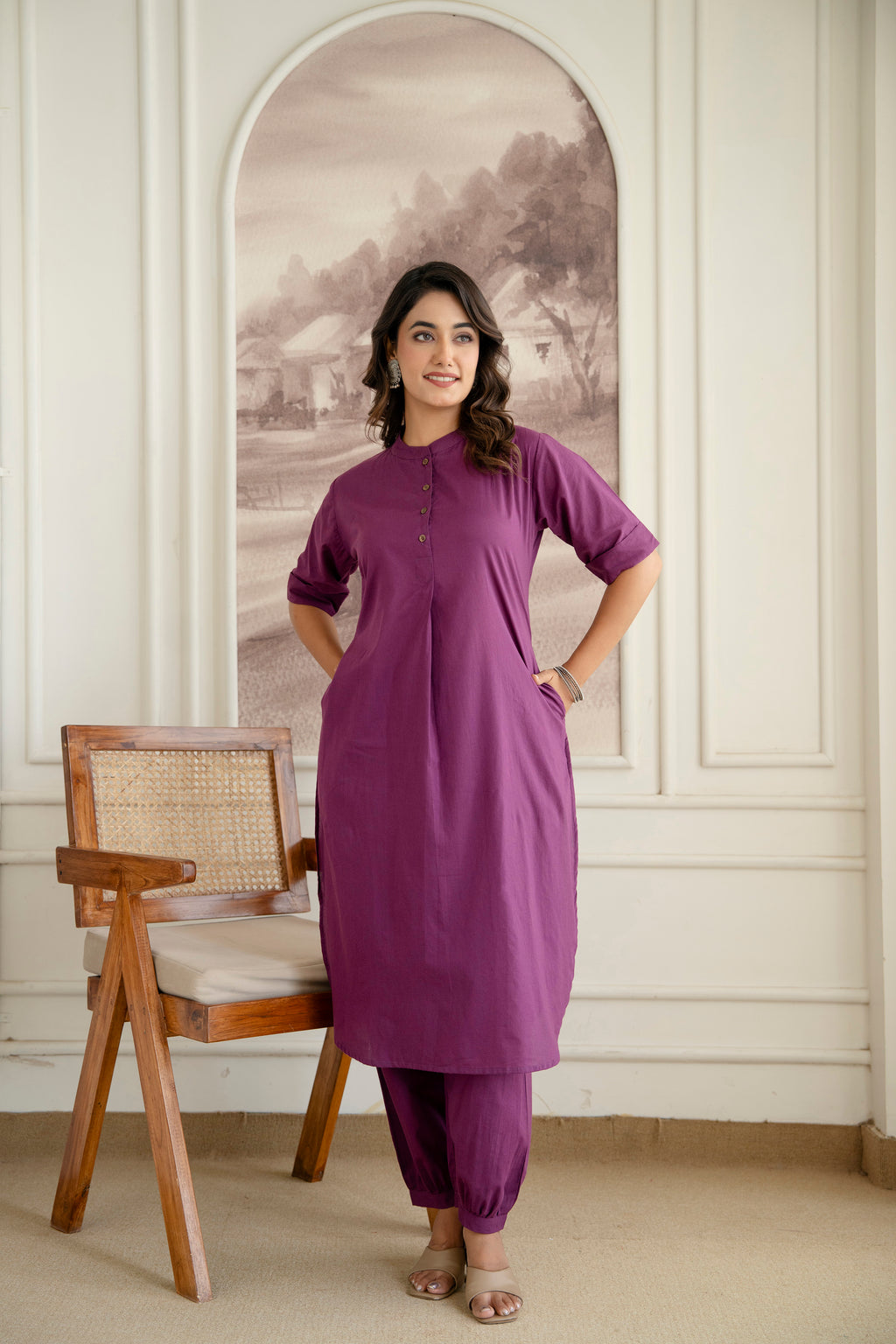 Timeless Pure Cotton Salwar Suit Set